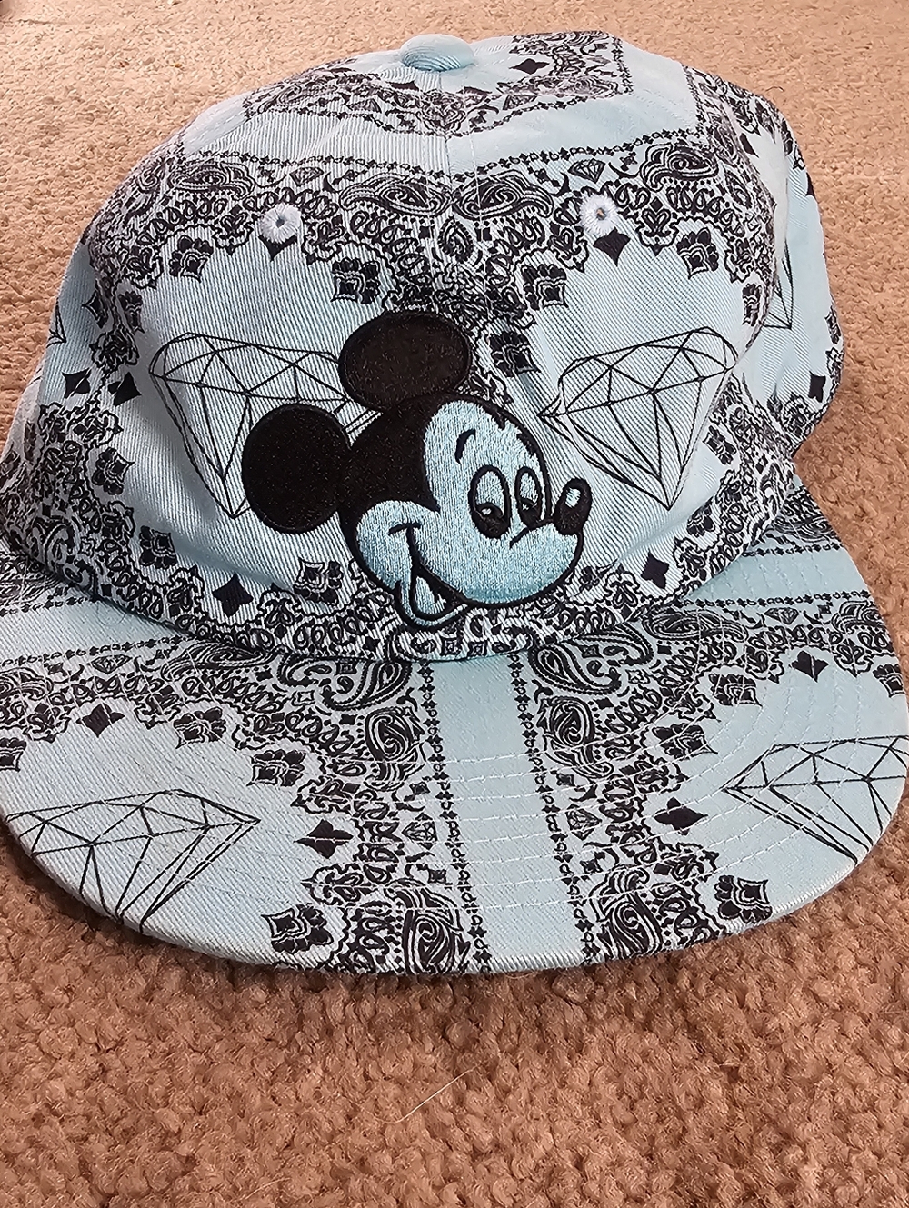 Diamond Supply Co X Disney Snapback Hat